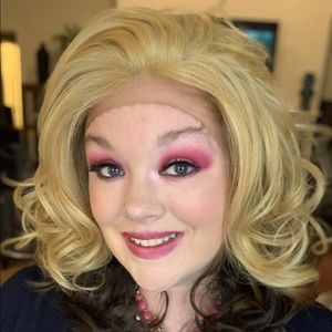 Lace front wig